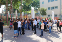  بالصور: لقاء تعارف بين طلاب الصف السابع مع الهيئة التدريسية في مدرسة الثانوية الشاملة